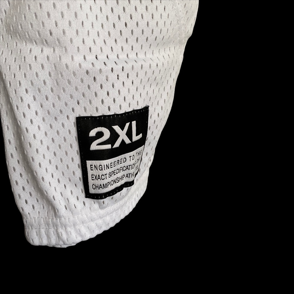 NIKE VAPOR PRO MENS FOOTBALL TRAINING JERSEY WHITE - Picture 3 of 6
